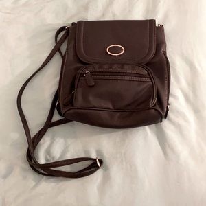 NWOT Black MultiSac Backpack Purse